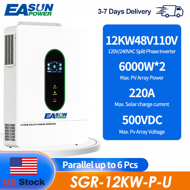 Grid Tie Inverter Limiter 2000W - Inversor Solar Híbrido EASUN US de