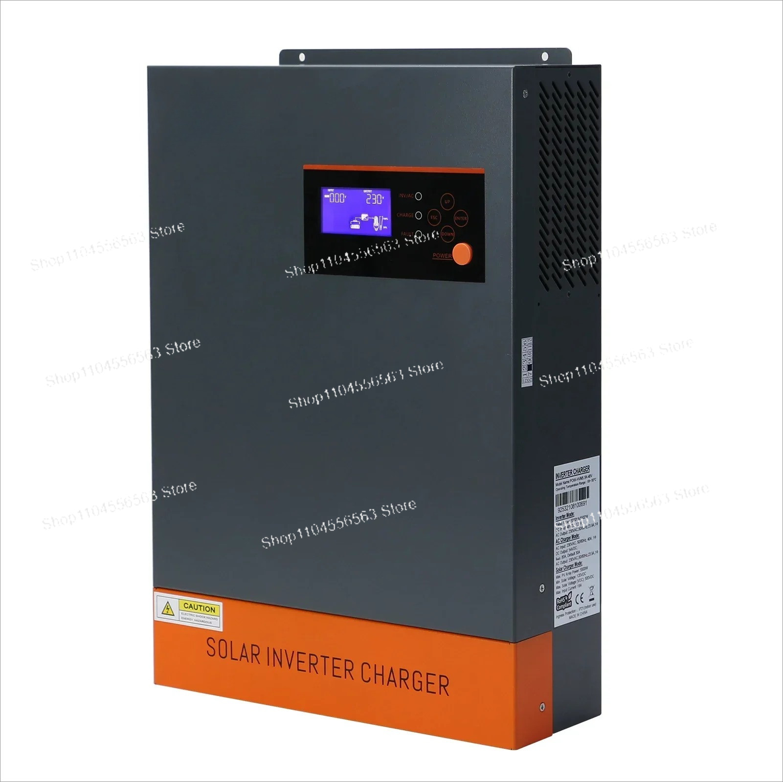 Inversor solar híbrido trifási - Hybrid Solar Inverter 5.5Kw Mppt 48V reseña y precio