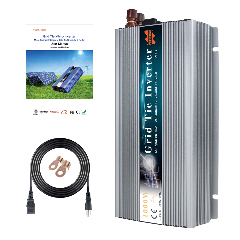 Microinversor Solar de conexió - Micro Inverter 1400W Solar Grid Tie reseña y precio