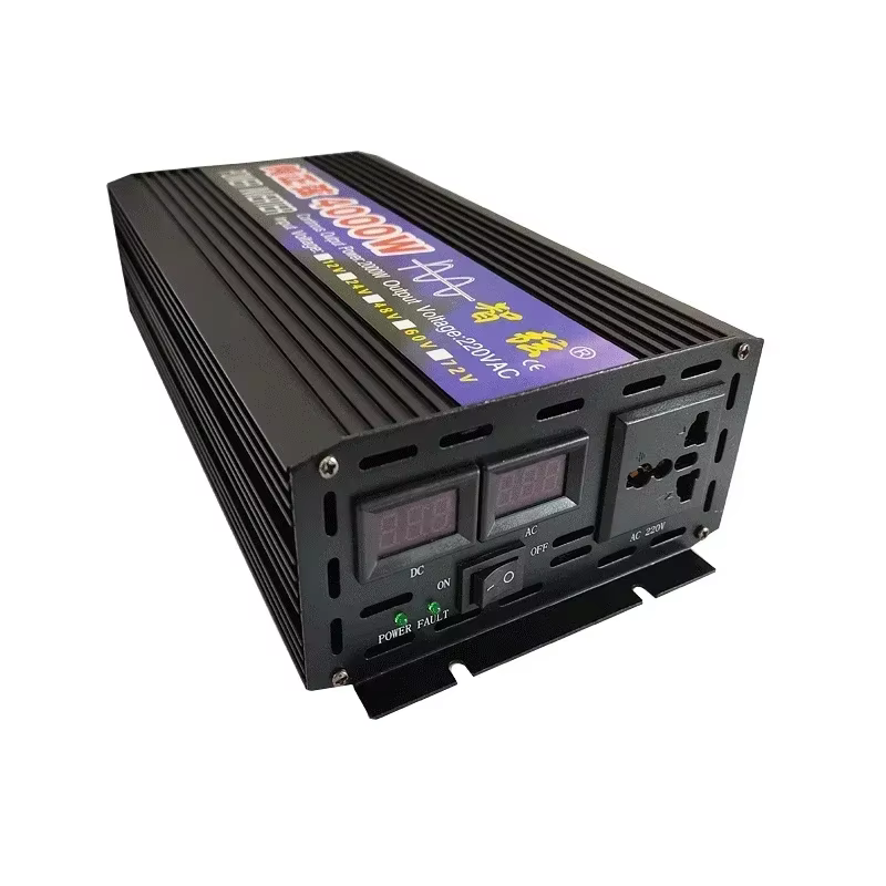 Inversor de corriente de onda  - Power Inverter 12V 220V 4000W Continuous reseña y precio