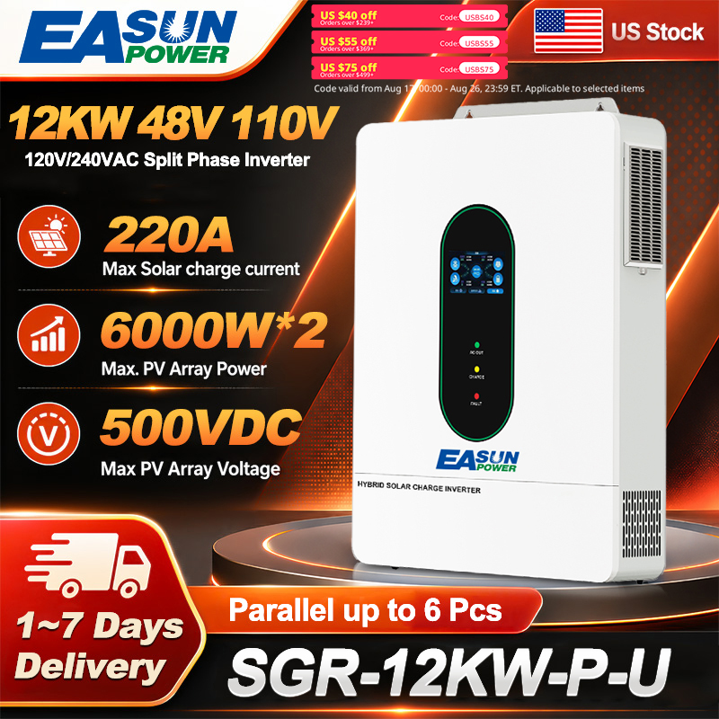 Inversor Solar EASUN POWER de  - Grid Tie Inverter Limiter 2000W reseña y precio