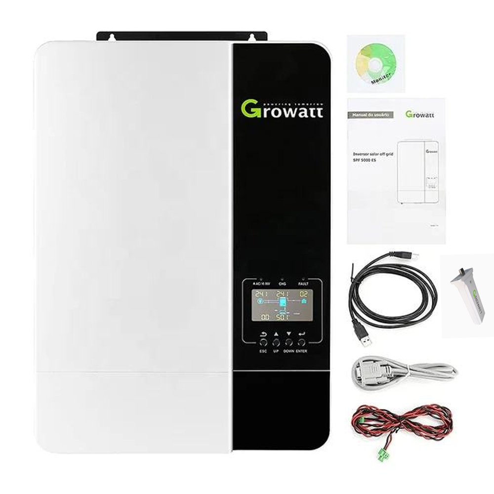 Inversor solar Growatt 48V 500 - Off Grid Solar Inverter 48V 6000W reseña y precio